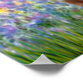 Welsh Corgis (twee Ppembroke) - Tuin bij Giverney Poster (Hoek)