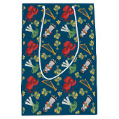 Welsh Costume en Emblemen, Blue Medium Gift Bag Medium Cadeauzakje (Voorkant)