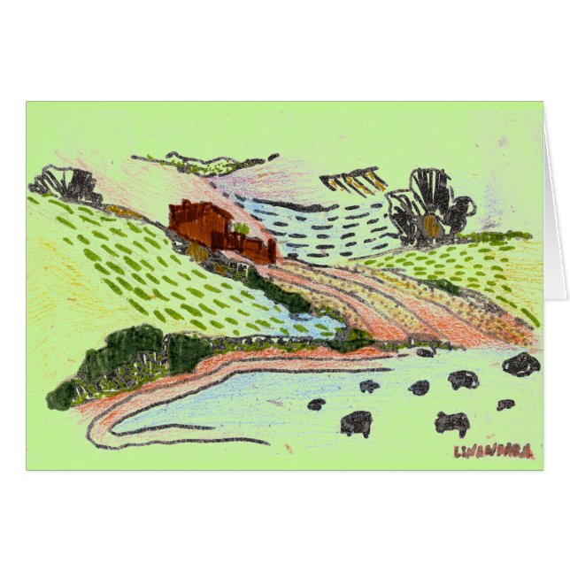 Welsh Countryside (Voorkant Horizontaal)