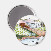 Welsh Countryside Magneet (Voorkant / Achterkant)