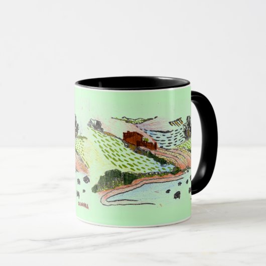 Welsh Countryside Mok (Voorkant rechts)