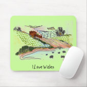 Welsh Countryside Muismat (Met muis)