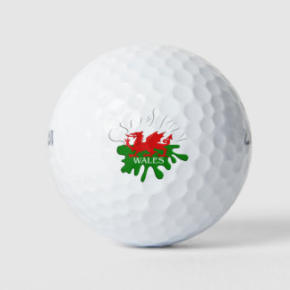 Welsh Cymru Flag Golfballen