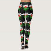 Welsh Cymru Flag Leggings (Achterkant)