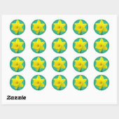 Welsh Daffodil - IV Ronde Sticker (Vel)