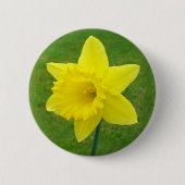 Welsh Daffodil Ronde Button 5,7 Cm (Voorkant)