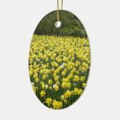 Welsh daffodils, Cymru am byth Keramisch Ornament (Links)