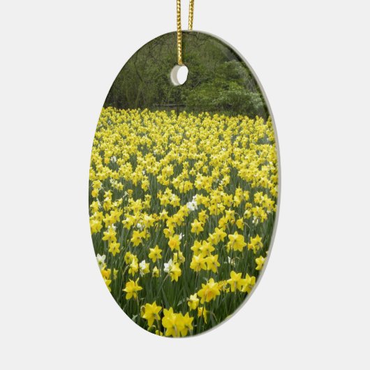 Welsh daffodils, Cymru am byth Keramisch Ornament (Links)