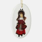 Welsh Doll Keramisch Ornament (Rechts)