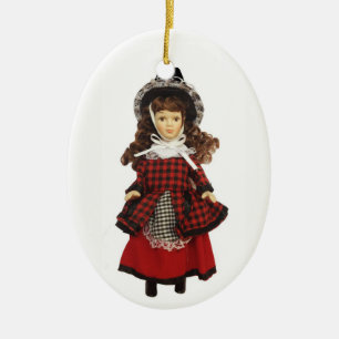 Welsh Doll Keramisch Ornament