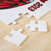 Welsh Dragon, 6 Nations Champions, Wales/England Legpuzzel (Zijkant)