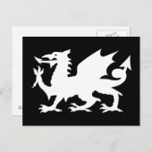 Welsh Dragon Briefkaart (Voorkant / Achterkant)