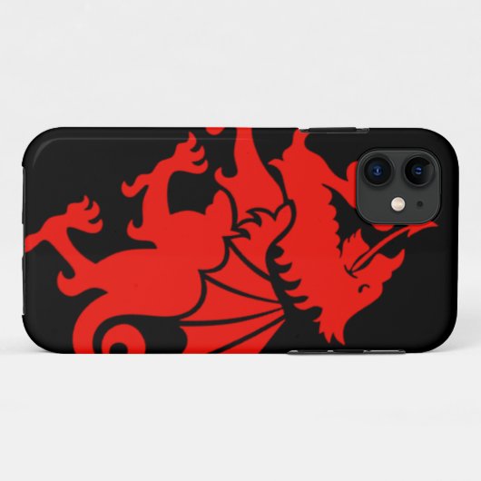 Welsh Dragon Case-Mate iPhone Case (Achterkant (horizontaal))