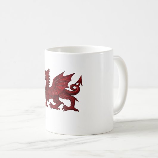 WELSH DRAGON COFFEE/TEA MOK (Voorkant rechts)