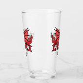 Welsh Dragon Custom Name and Monogram Glas (Links)