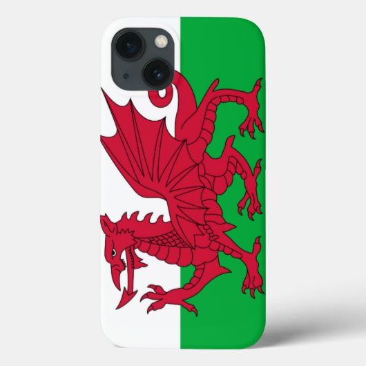 Welsh dragon flag Case-Mate iPhone case (Achterkant)