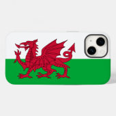 Welsh dragon flag Case-Mate iPhone case (Achterkant (horizontaal))