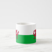 Welsh dragon flag espresso kop (Voorkant)