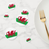 Welsh Dragon ~ Flag of Wales Confetti (Groep)