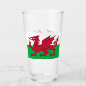 Welsh Dragon ~ Flag of Wales Glas (Voorkant)