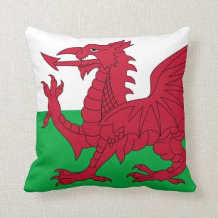 Welsh Dragon ~ Flag of Wales Kussen