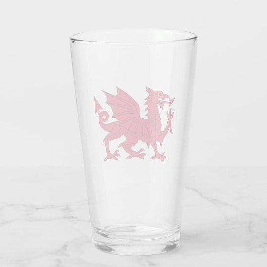 Welsh dragon glas (Achterkant)