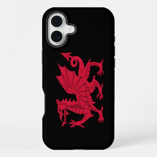 Welsh dragon iPhone hoesje (Achterkant)