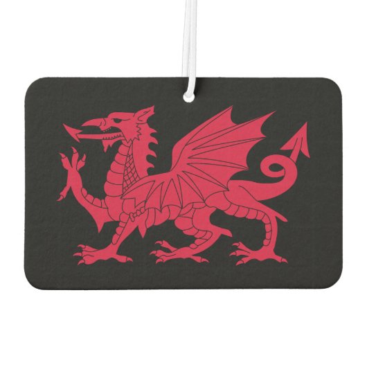 Welsh dragon luchtverfrisser (Achterkant)