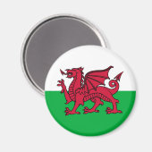 Welsh Dragon Magneet (Voorkant / Achterkant)