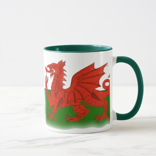 Welsh Dragon Mok (Rechts)