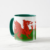 Welsh Dragon Mok (Voorkant links)