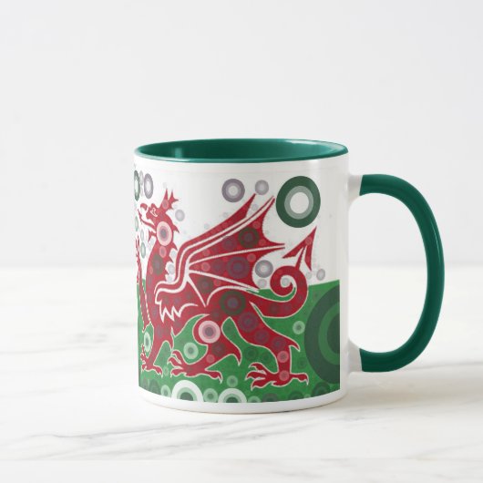 Welsh Dragon Mok (Rechts)