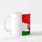 Welsh dragon Mok met gedicht van Brian Harris (Links)