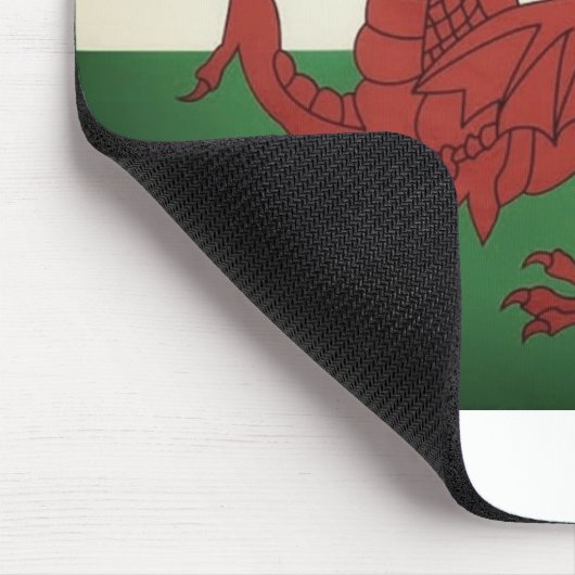 Welsh Dragon mousepad Muismat (Hoek)