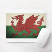 Welsh Dragon mousepad Muismat (Met muis)