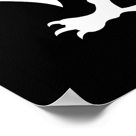 Welsh Dragon Poster (Hoek)