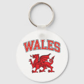 Welsh Dragon Sleutelhanger (Achterkant)