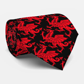 Welsh Dragon Stropdas