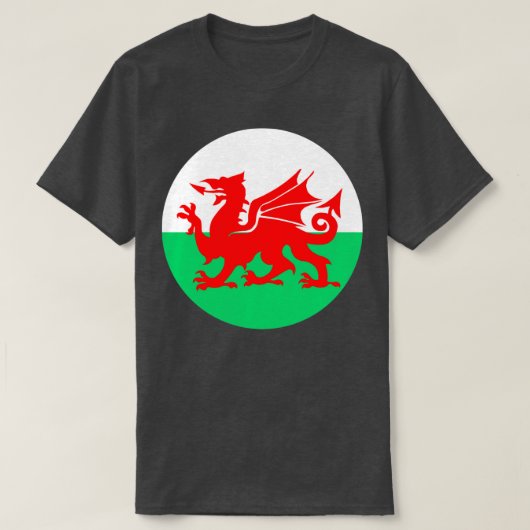 Welsh Dragon T-shirt (Design voorkant)