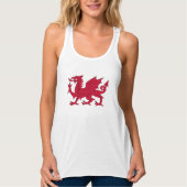 Welsh dragon tanktop (Voorkant)