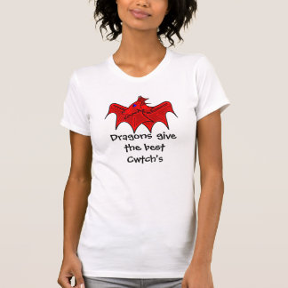 Welsh draken geven de beste cwtchjes t-shirt
