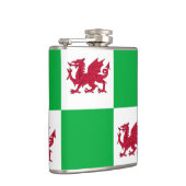 Welsh drakenkolf heupfles (Rechts)