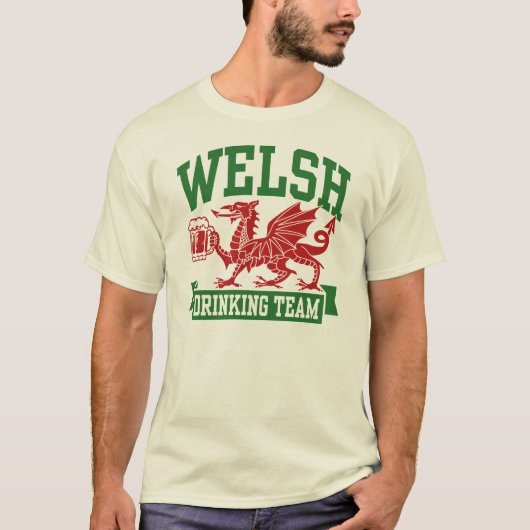 Welsh Drink Team T-shirt (Voorkant)