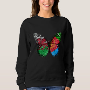Welsh Eritrean Flag Butterfly Trui