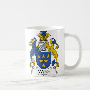 Welsh Family Crest Koffiemok