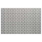 Welsh Faux Tapestry Black en White Pattern Fabric Stof (Yard (91,4 cm))