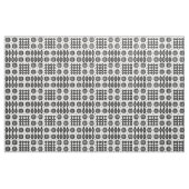 Welsh Faux Tapestry Black en White Pattern Fabric Stof (Fat Quarter)