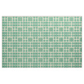 Welsh Faux Tapestry Dark Green over Taupe Pattern Stof (Fat Quarter)
