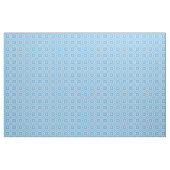 Welsh Faux Tapestry White op Sky Blue Pattern Stof (Yard (91,4 cm))