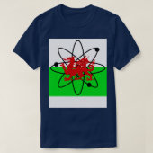 Welsh Flag Atomic Dragon 1 T-shirt (Design voorkant)